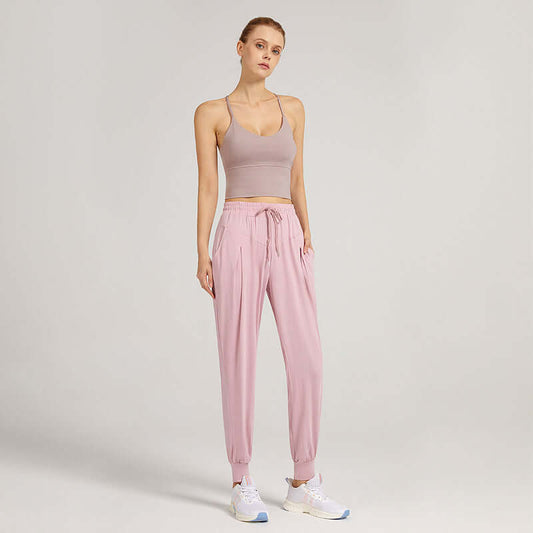 Yoga Running Fitness Cropped Pants